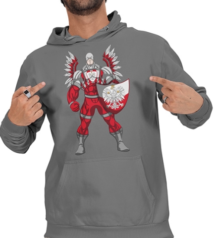 BLUZA Z KAPTUREM PATRIOTYCZNI 1000011766